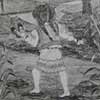 [Stepping Stones, Copper Engraved Print] 