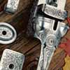 [M. K. Owen, custom engraved Shotgun] 